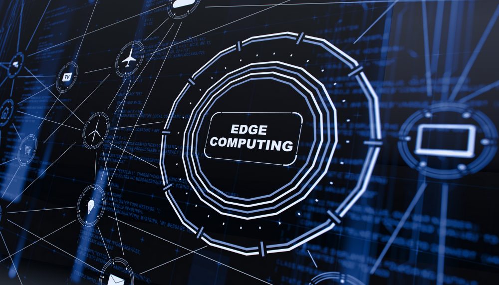 grafika z napisem edge computing