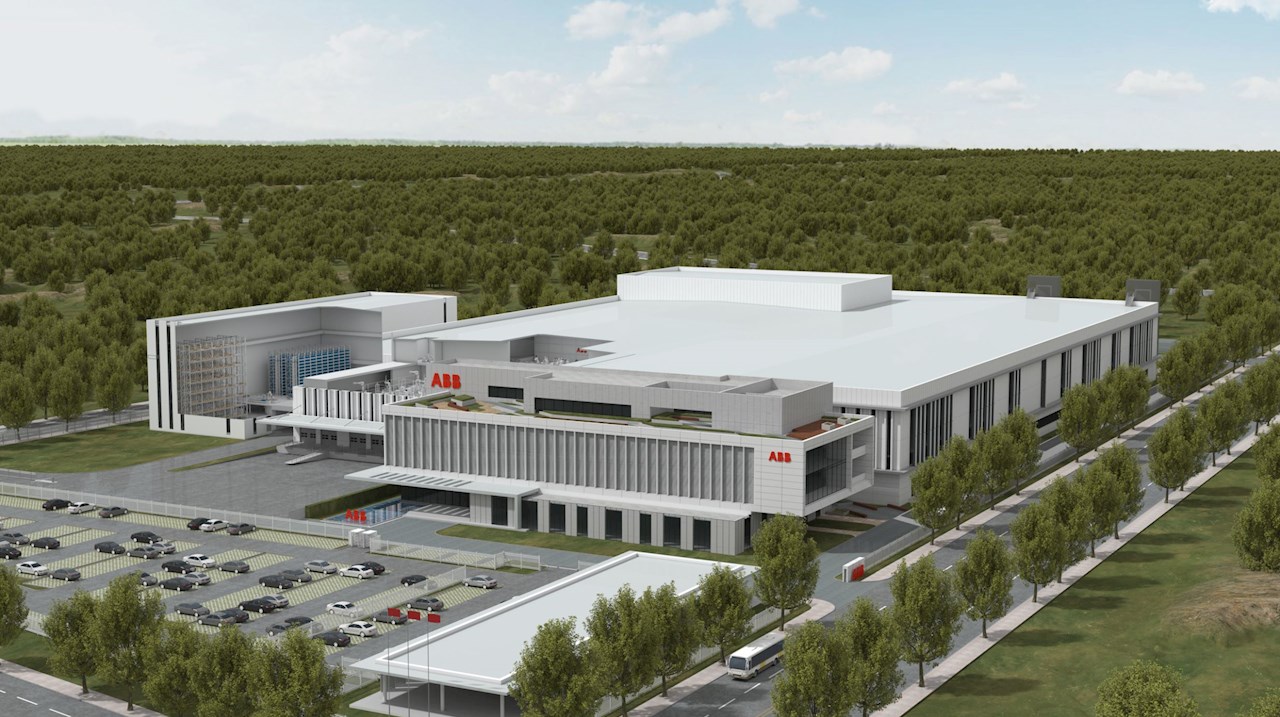 ABB buduje w Kangqiao futurystyczną fabrykę