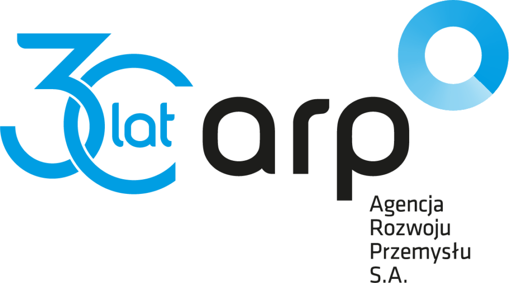 30 lat ARP -- Agencja Rozwoju Przemysłu S.A. (logotyp)