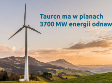 Tauron planuje 3700 mW energii odnawialnej