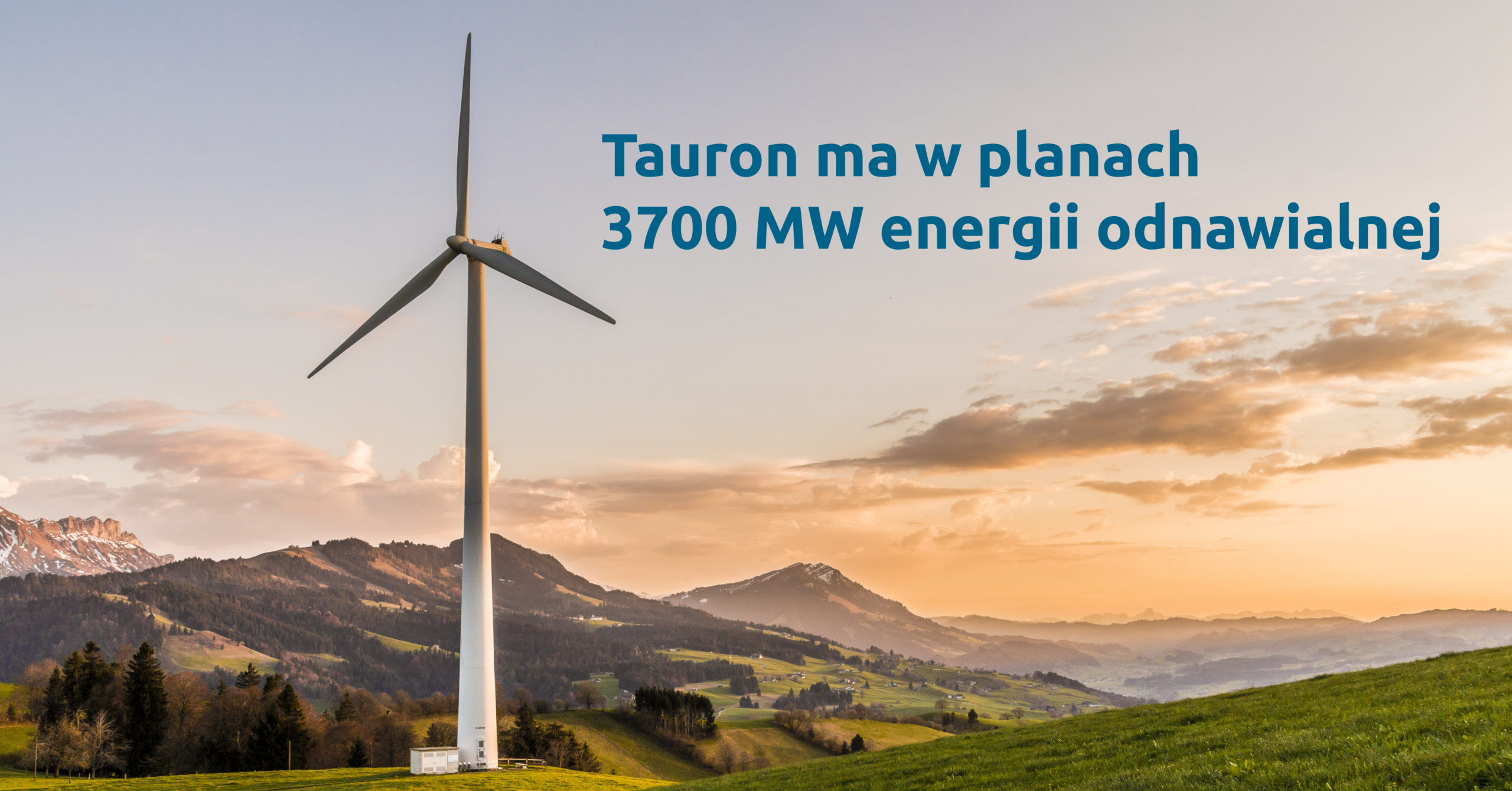 Tauron ma w planach 3700 MW energii odnawialnej