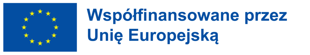 Logotyp Współfinansowane przez Unię Europejską