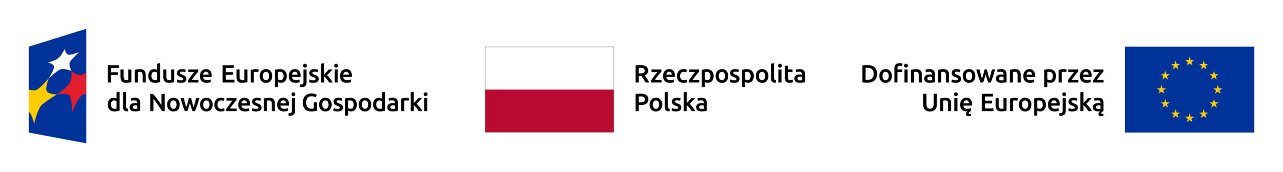 Fundusze Europejskie dla Nowoczesnej Gospodarki  Rzeczpospolita Polska  Dofinansowane przez Unię Europejską