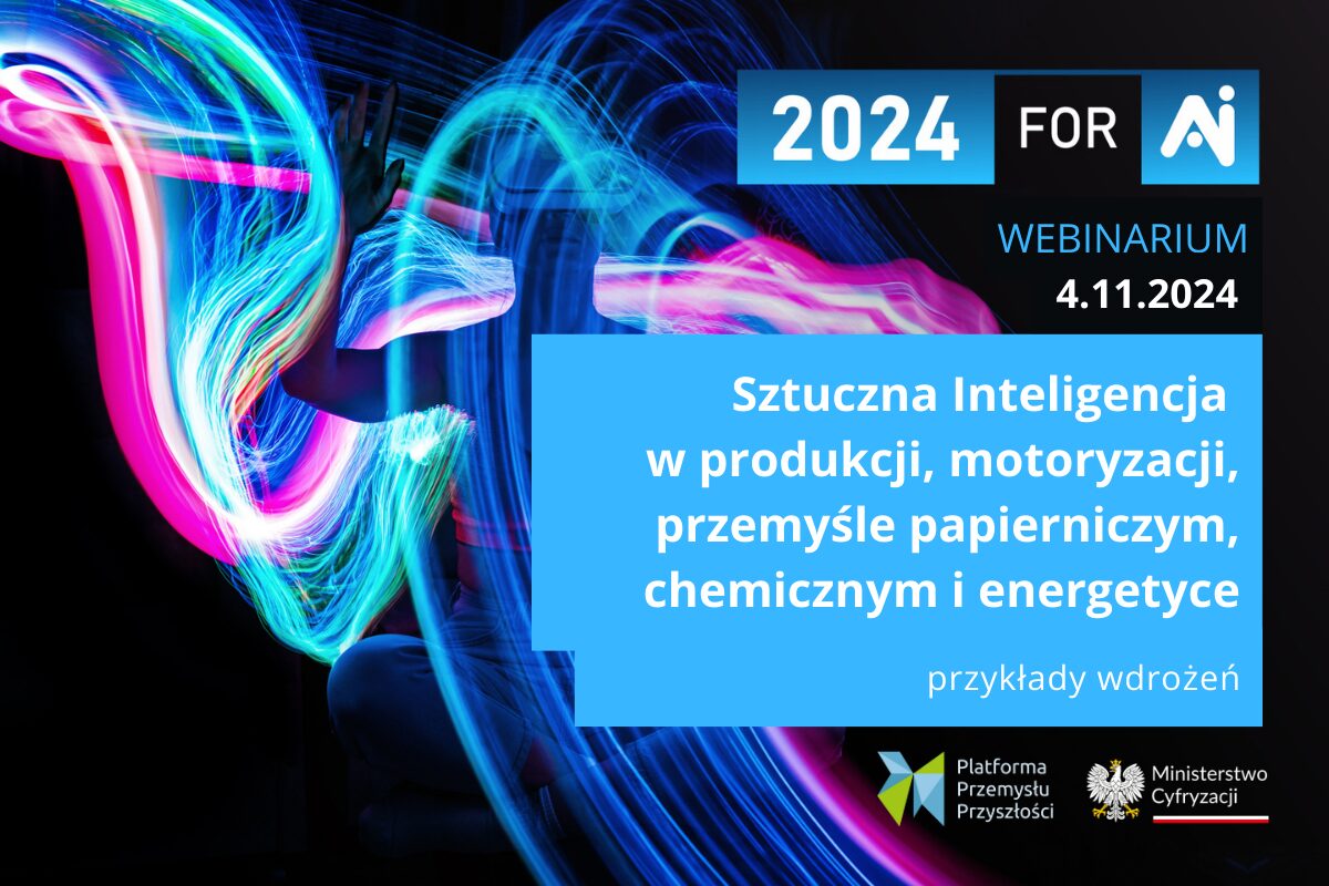 Sztuczna Inteligencja w produkcji, motoryzacji, przemyśle papierniczym, chemicznym i energetyce